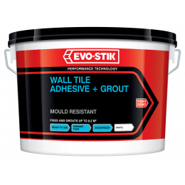 Wall tile adhesive and grout mould resistant