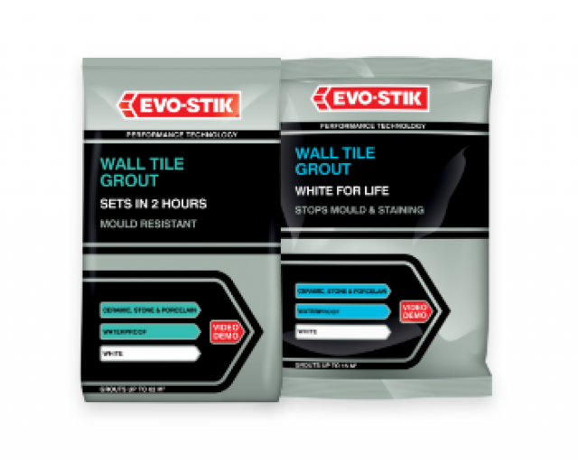Powdered wall tile grouts